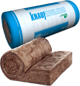 Мінеральна вата KNAUF Insulation Unifit 037 50 мм 12.48 м² 1.2х10.4 м (Е35959)